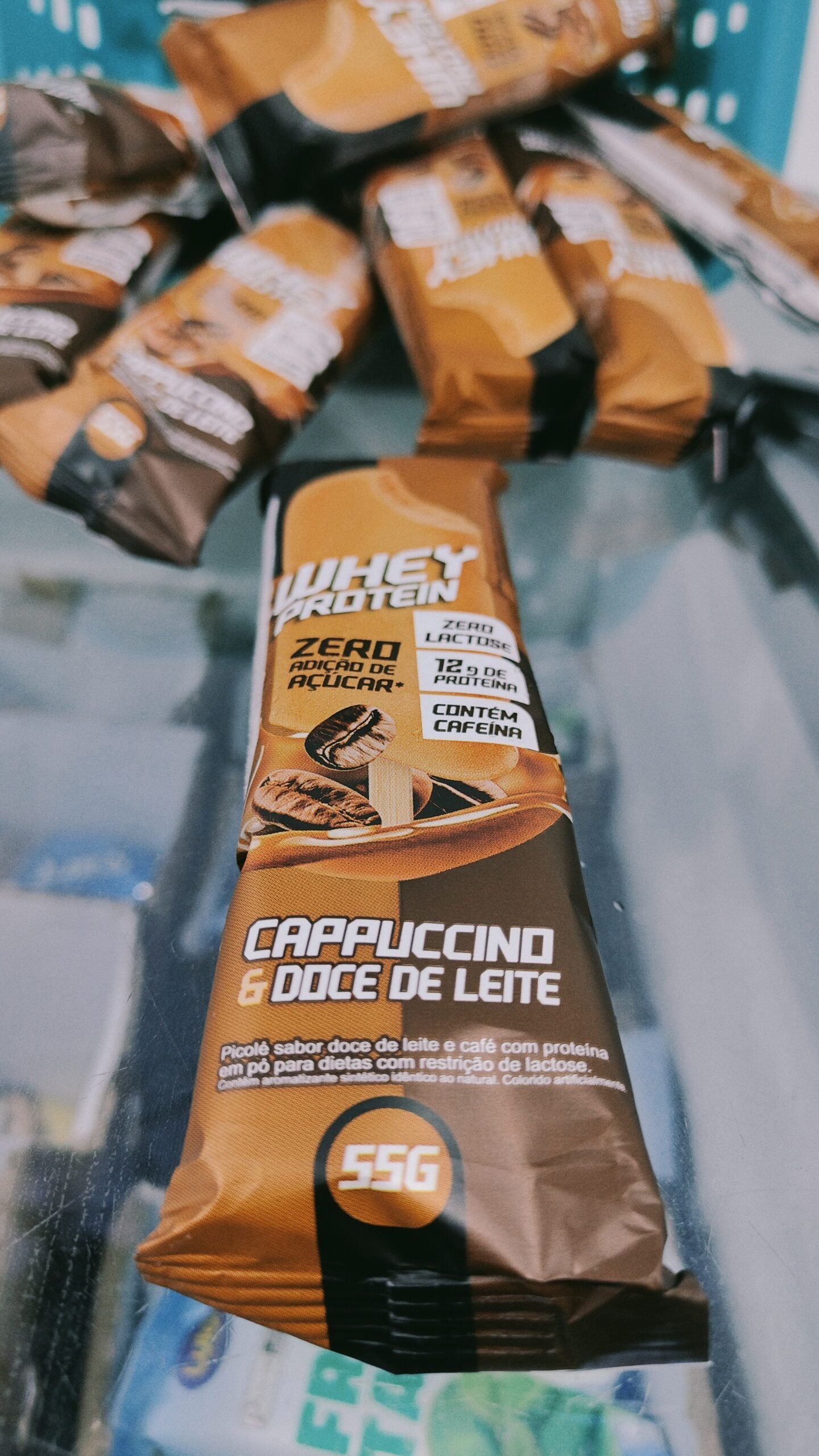 Picolé Whey Protein da Luigi Sorvetes