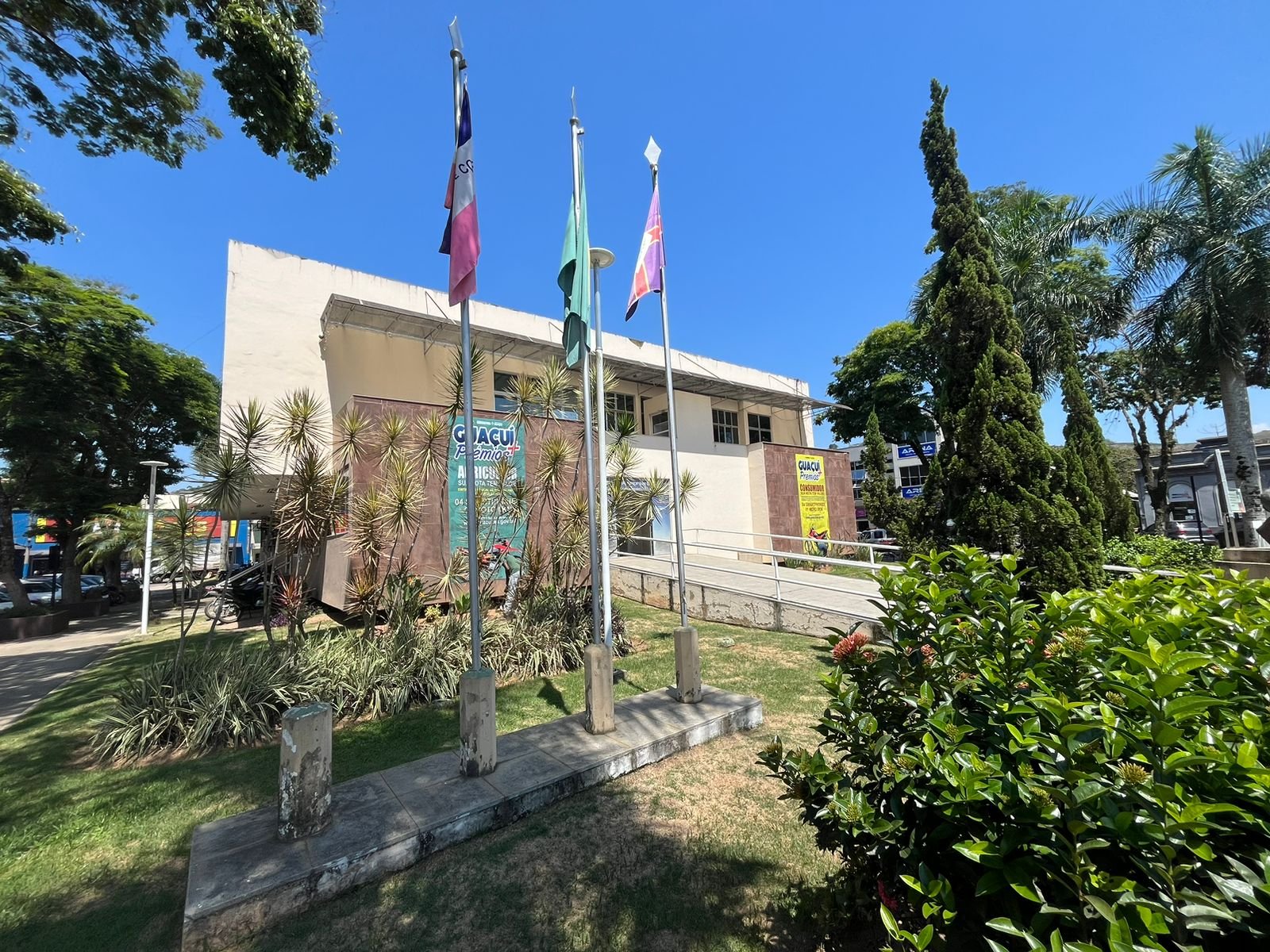 Fachada da Prefeitura Municipal de Guaçuí, Espírito Santo