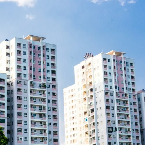 Edifício residencial, imagem ilustrativa sobre aluguel por temporada